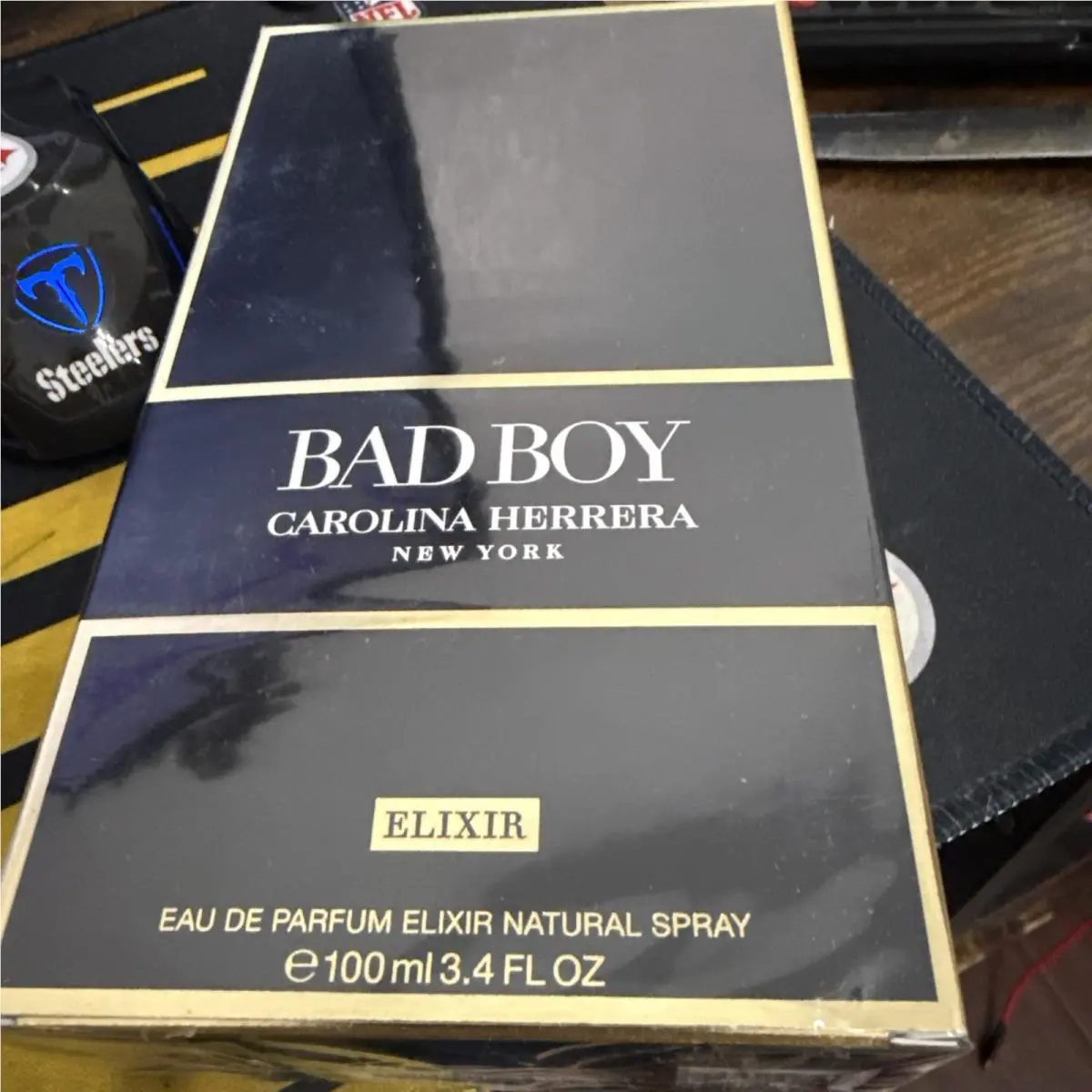 Carolina Herrera Bad Boy Elixir Eau DE Parfum 100 ML 3.4 Fl Oz