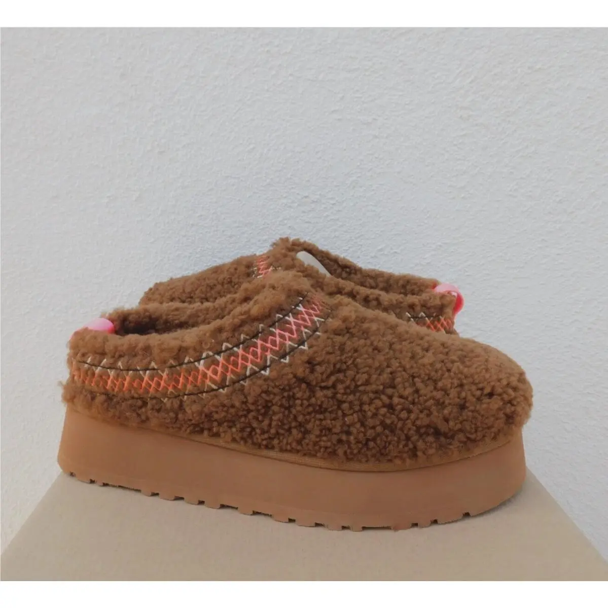 UGG shoes - UGG Tazz UGGbraid - Tazz braid - Brown (UPC: 196565774521) 0