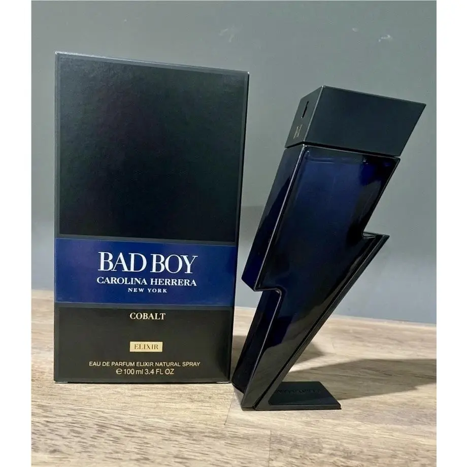 Bad Boy Cobalt Elixir By Carolina Herrera 3.4 oz 100 ml