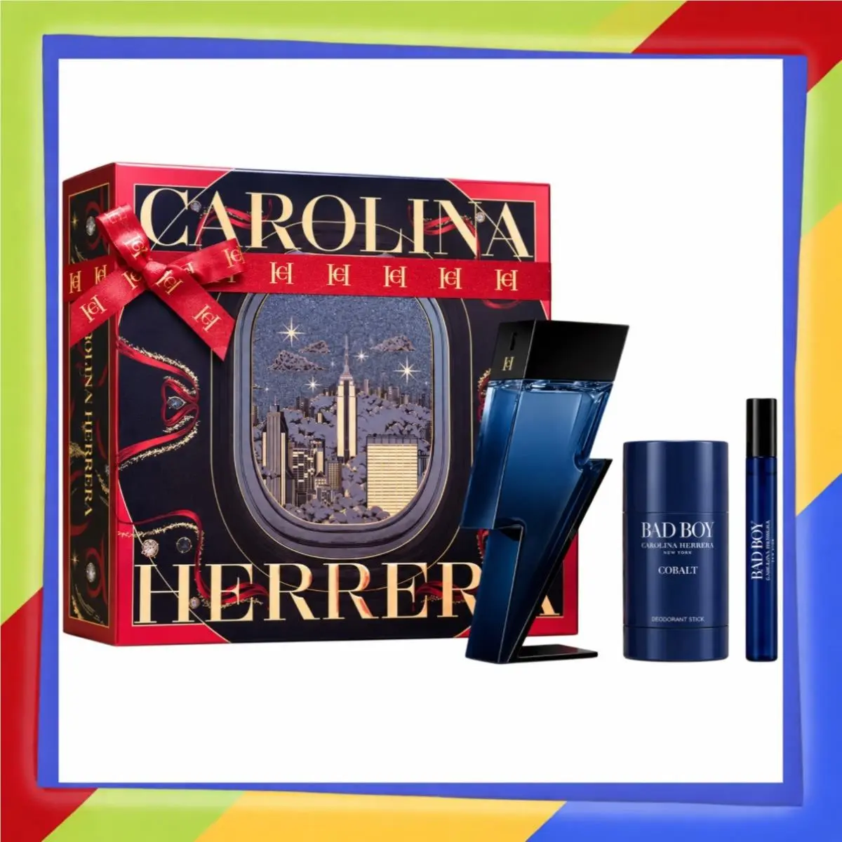 Carolina Herrera - Bad Boy Cobalt - Edp - 3pc - Gift Set
