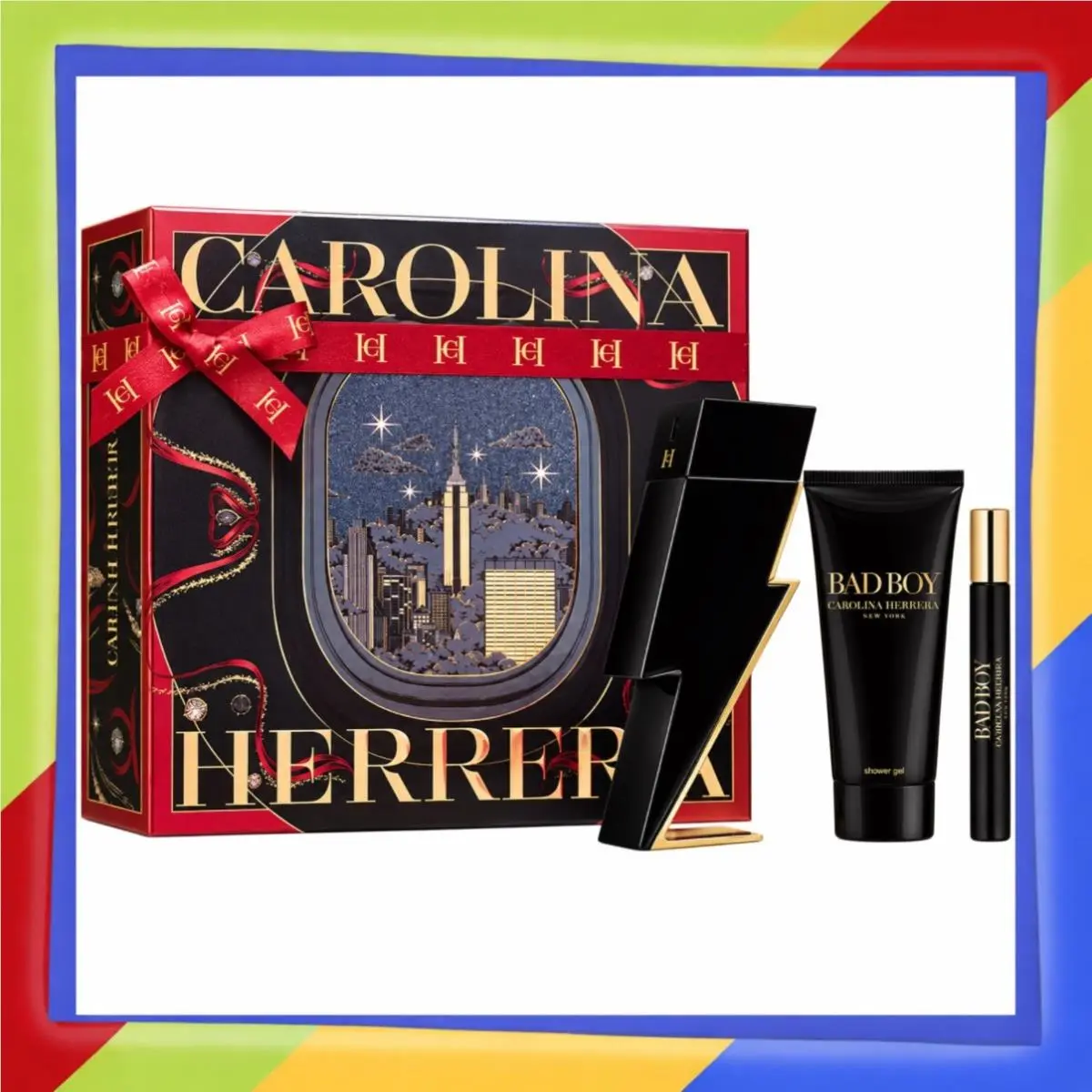 Carolina Herrera - Bad Boy - Edt - 3pc - Gift Set