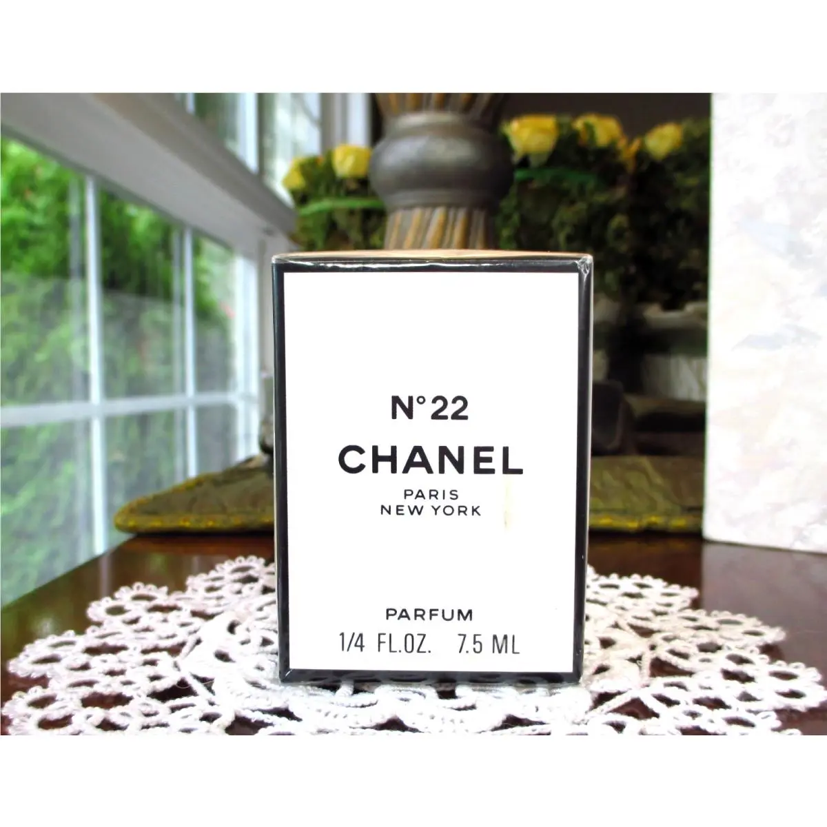 Chanel No. 22 Parfum / Perfume Splash Vintage 7.5ml-1/4 Oz. Old Formula