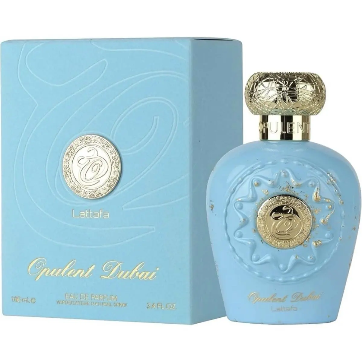 Opulent Dubai Eau De Parfum Spray by Lattafa 100ml/3.4oz