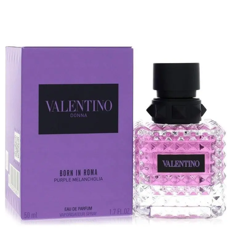 Donna Born In Roma Purple Melancholia Edp Spray 1.7 oz 50 ml For Women by Valentino