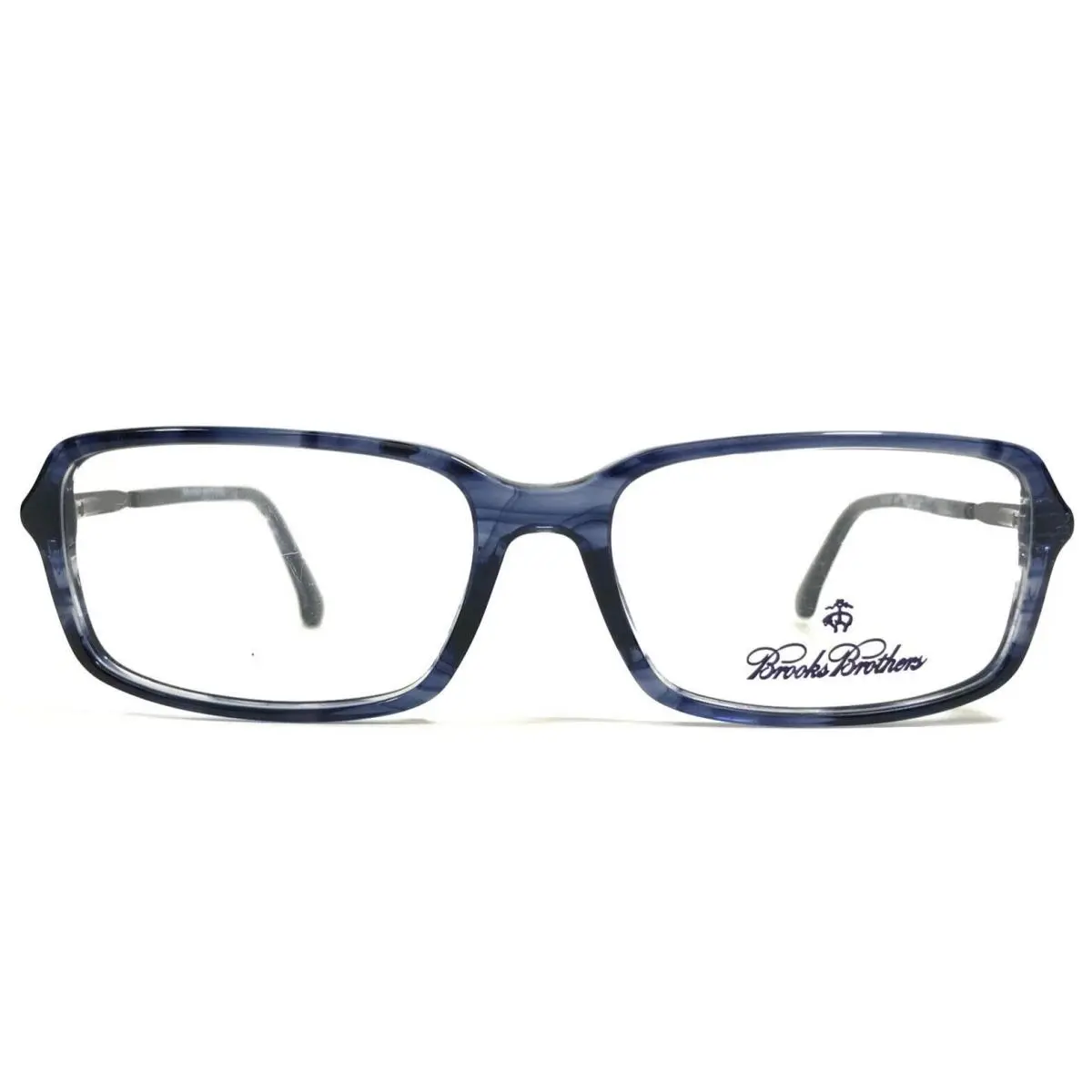 Brothers Eyeglasses Frames BB2027 6091 Smokey Blue Rectangular 55-16-140 by Brooks