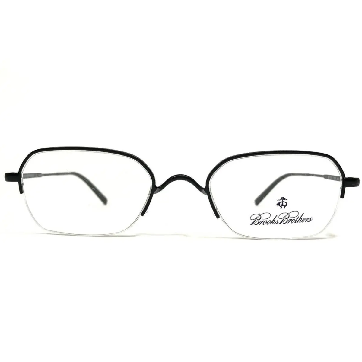 Brothers Eyeglasses Frames BB1013 1004 Black Rectangular 48-20-140 by Brooks