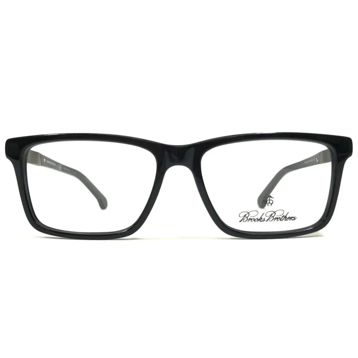 Brothers Eyeglasses Frames BB2026 6000 Black Gunmetal Full Rim 53-15-140 by Brooks