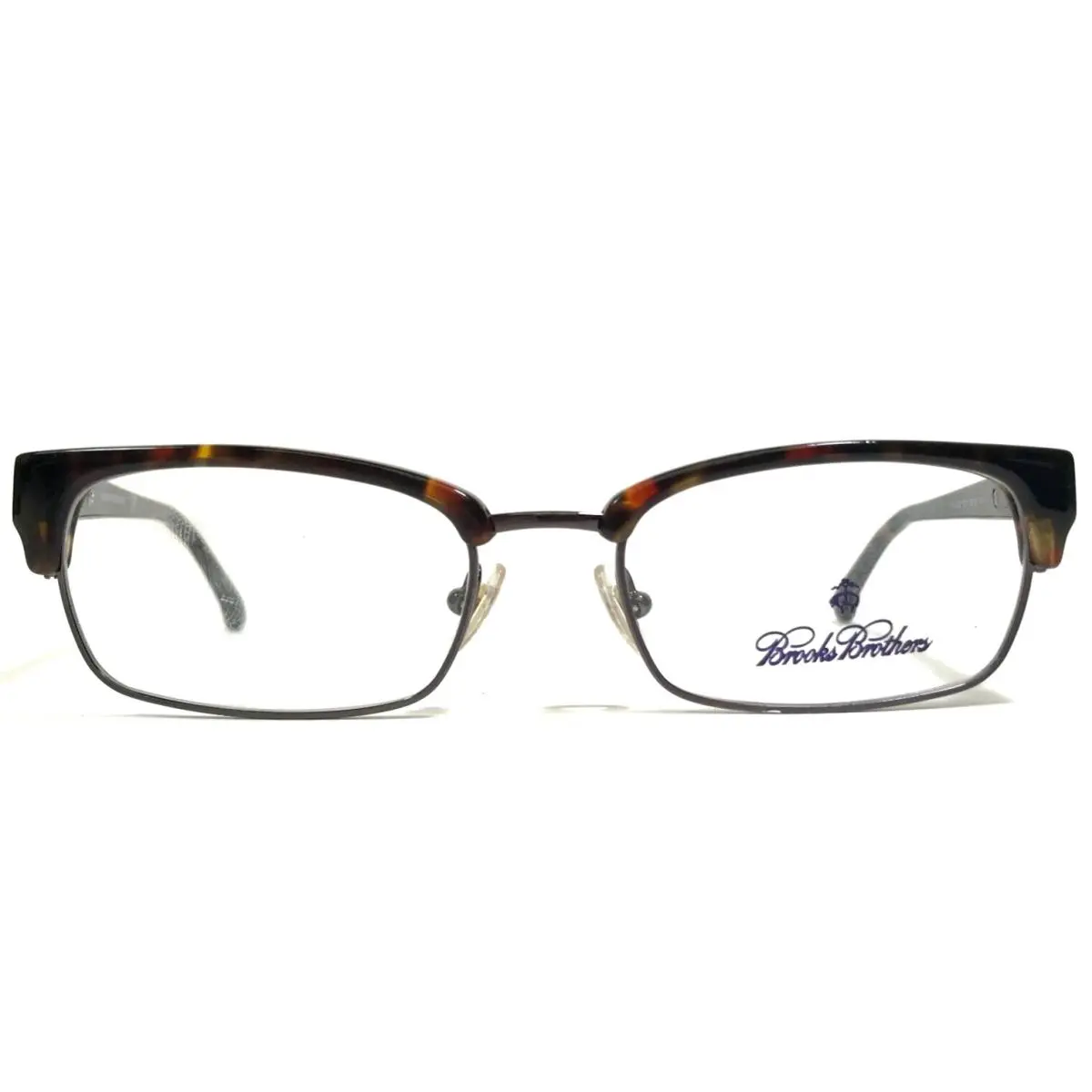 Brothers Eyeglasses Frames BB2002 6001 Brown Tortoise Gunmetal 52-18-140 by Brooks