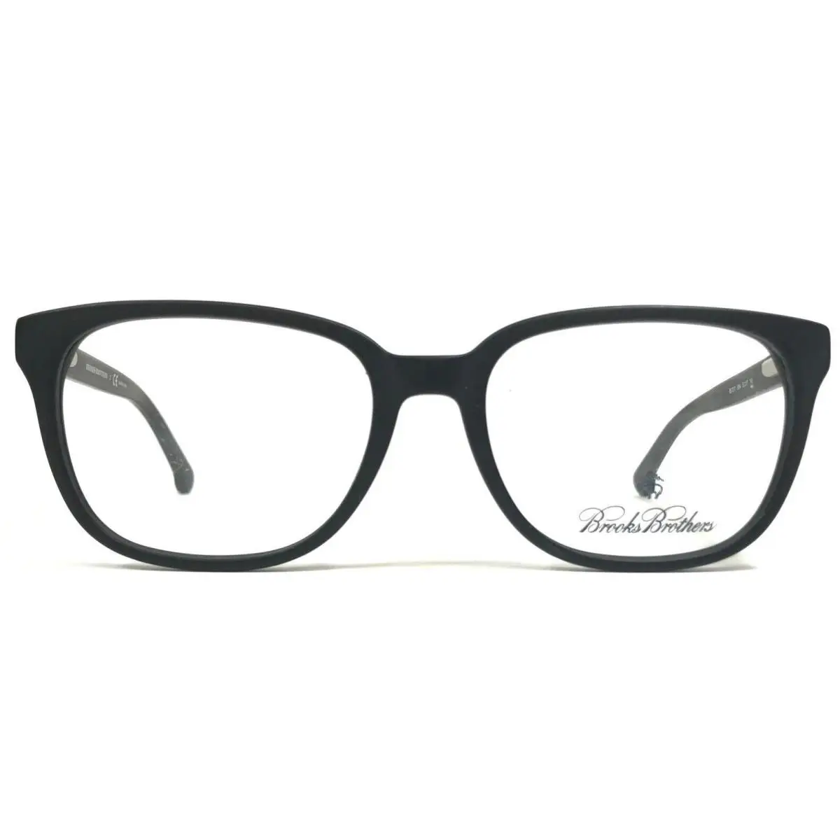 Brooks Brothers Eyeglasses Frames BB2017 6064 Matte Black Silver 52-17-145