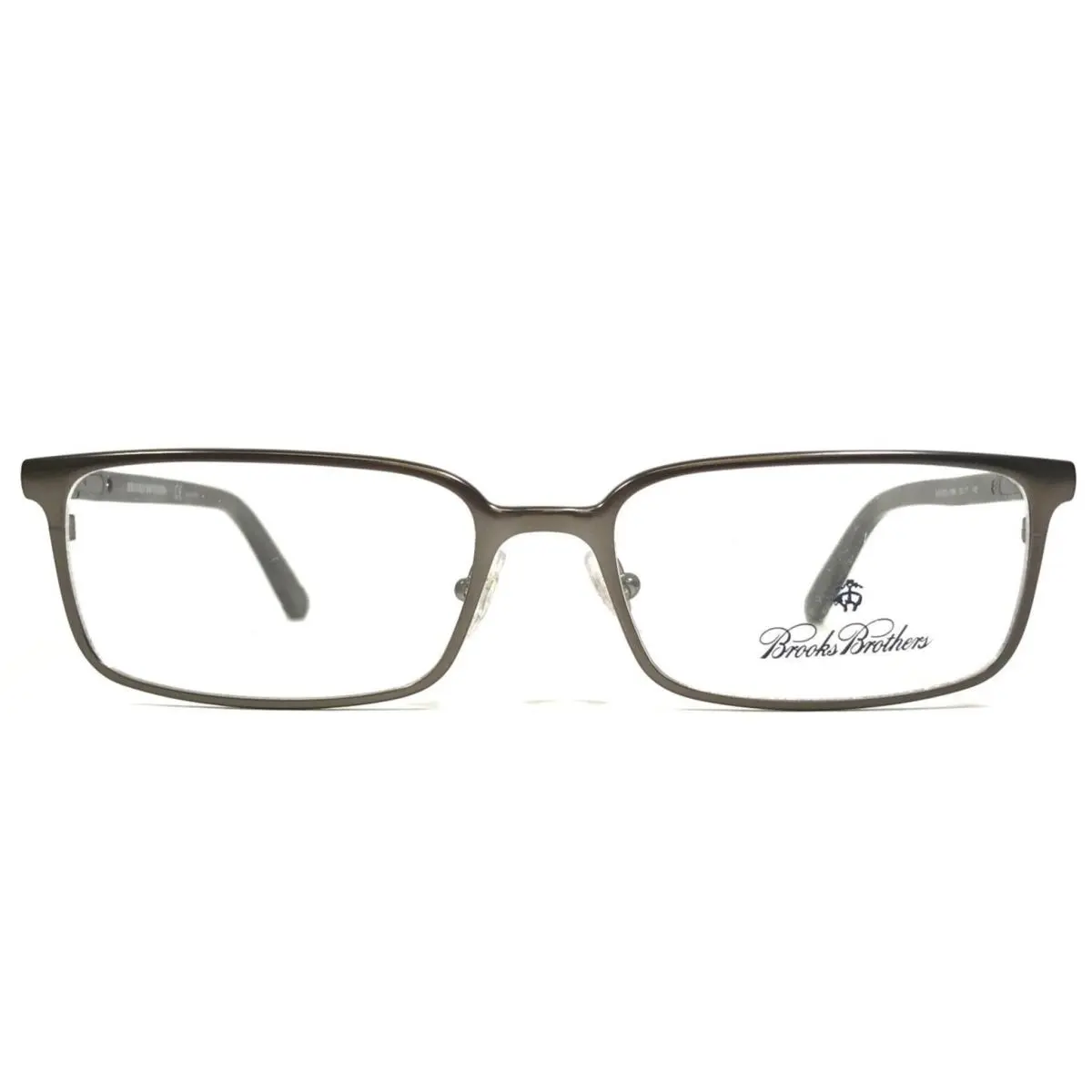 Brothers Eyeglasses Frames BB1003 1584 Brown Rectangular 55-17-145 by Brooks