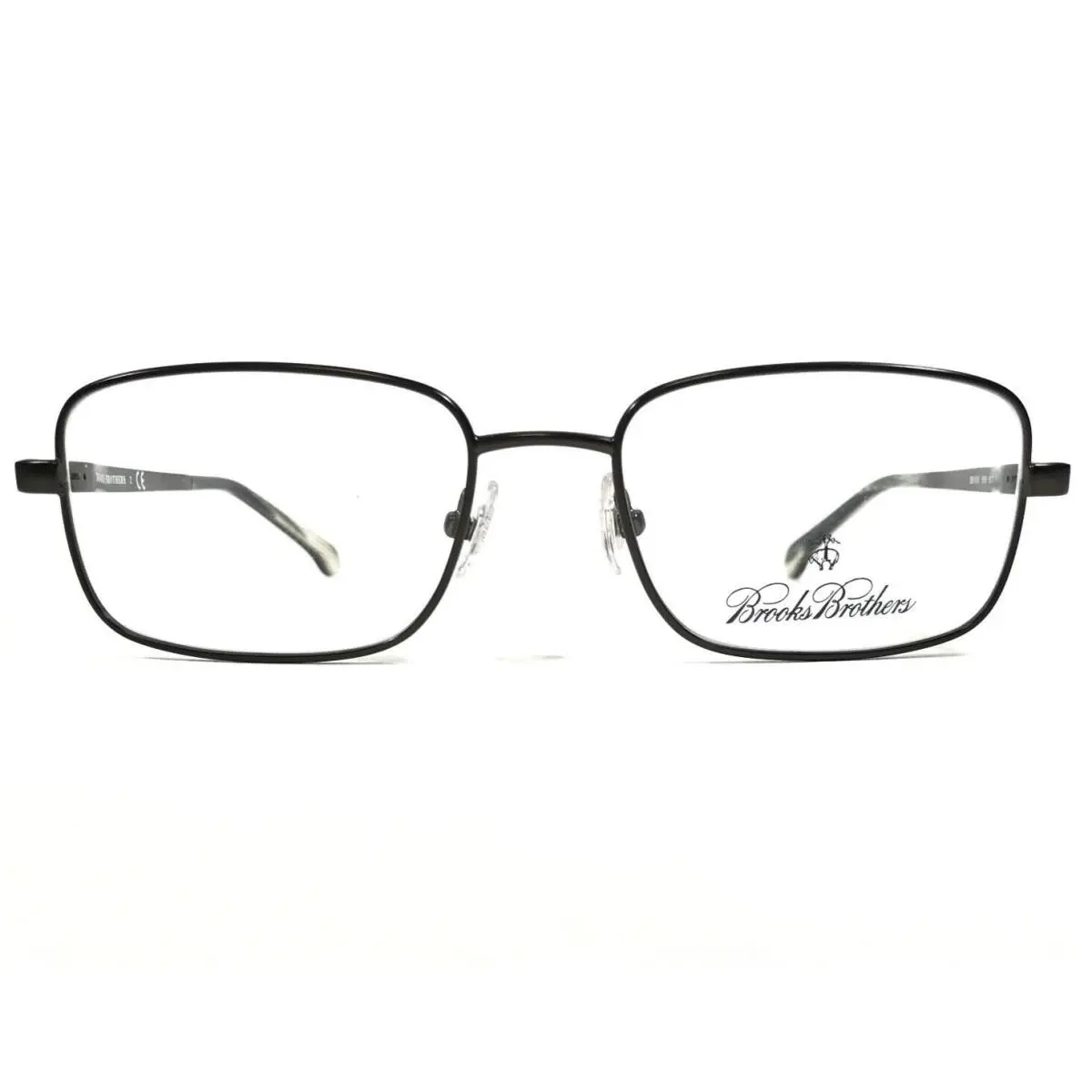 Brothers Eyeglasses Frames BB1019 1616 Grey Square Full Rim 51-17-140 by Brooks