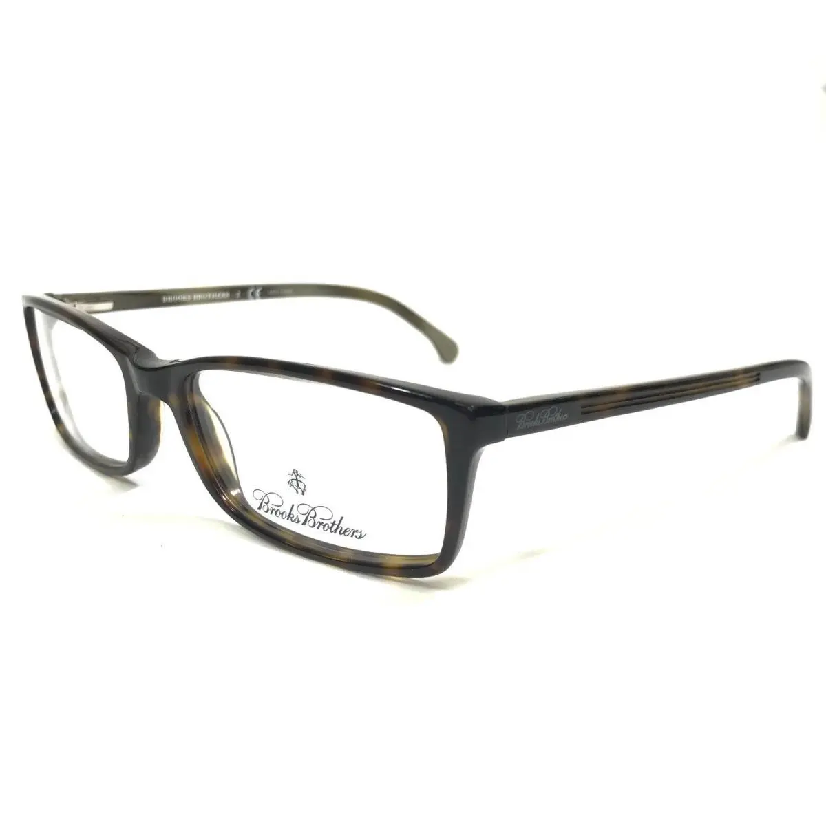 Brooks Brothers Eyeglasses Frames BB2009 6005 Brown Tortoise Rectangle 54-17-145