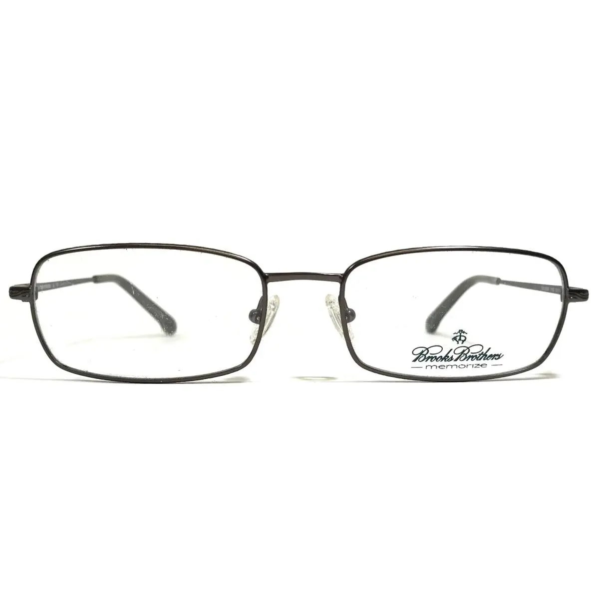 Brothers Eyeglasses Frames BB3008 1150 Gunmetal Gray Wire Rim 55-18-140 by Brooks