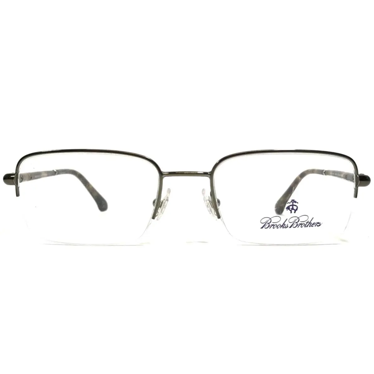 Brooks Brothers Eyeglasses Frames BB1016 1616 Brown Gray Rectangular 52-19-140