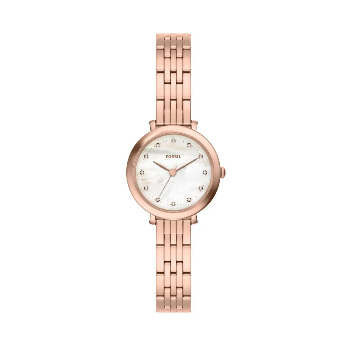 Women`s Heidi Three-hand Rose Gold-tone Stainless Steel Watch Gold by Fossil