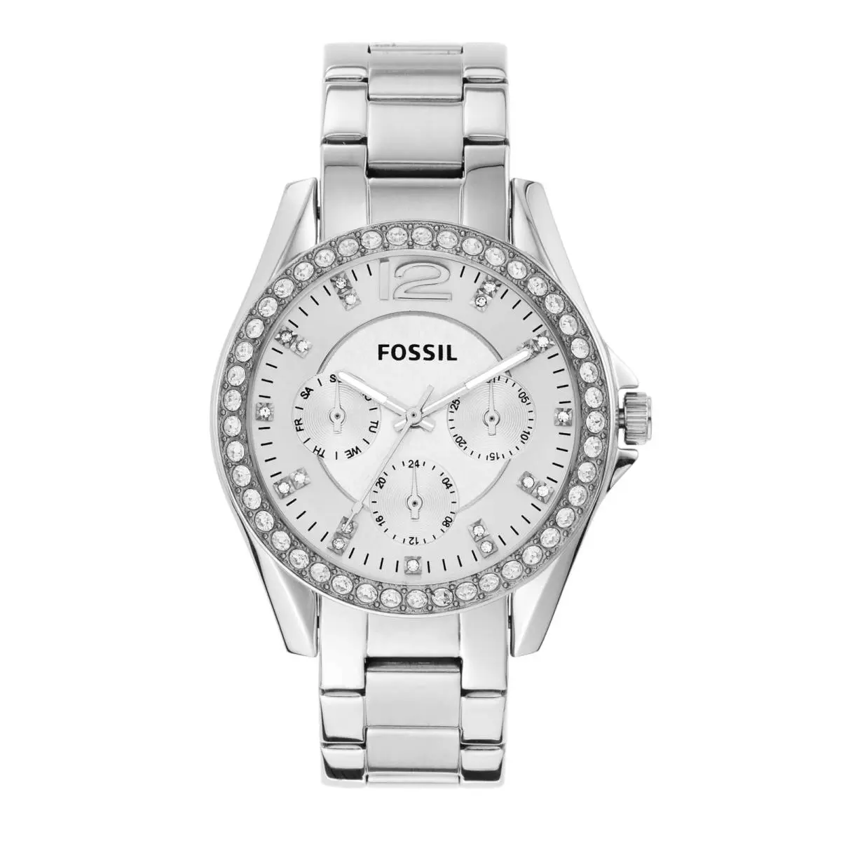 Women`s Watch Riley - ES3202 Stainless Steel Standard Silver by Fossil