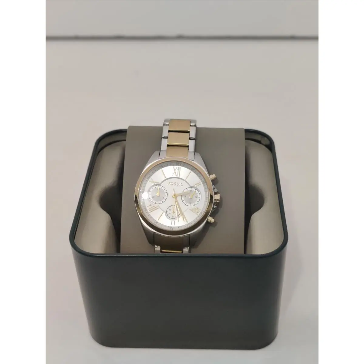 Ladies  Quartz BQ3849 Modern Courier Chronograph Two-tone Stainless Watch by Fossil