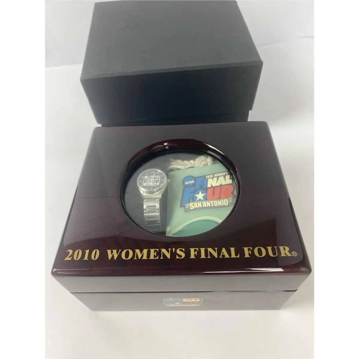 2010 Women`s Basketball Final Four San Antonio  Watch Championshipring Box by Fossil