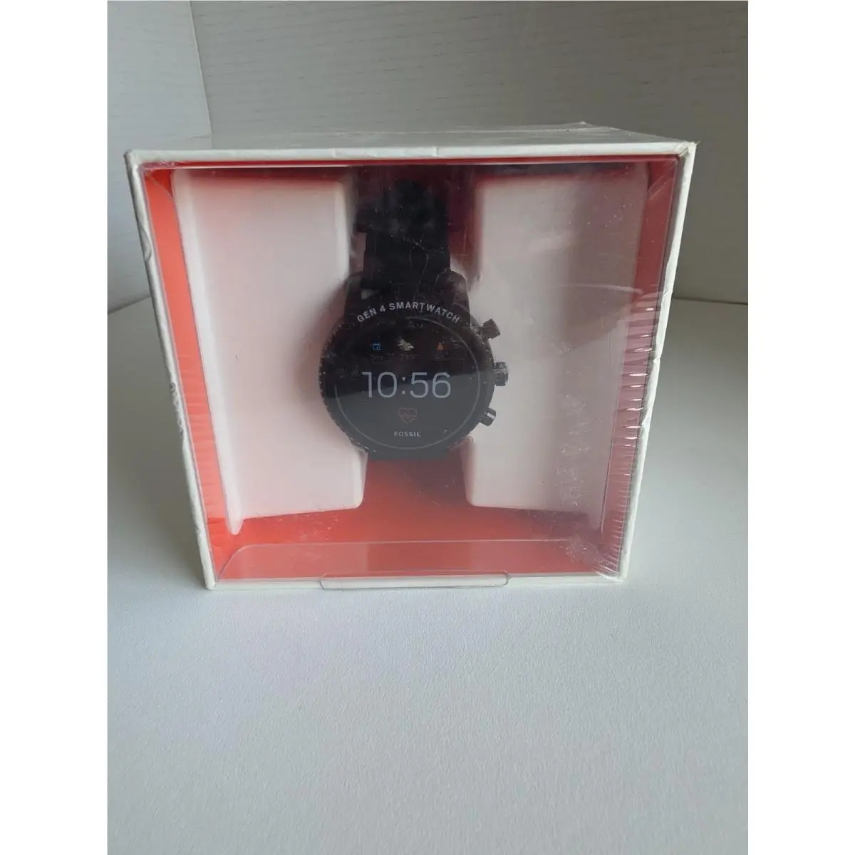 Gen 4 Smartwatch Q Explorist Black Silicone Smartwatch  by Fossil