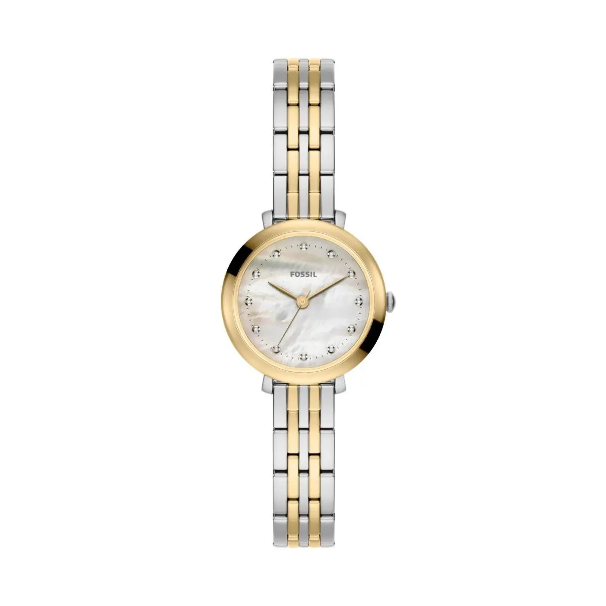Women`s Heidi Three-hand Two-tone Stainless Steel Watch Silver/gold by Fossil
