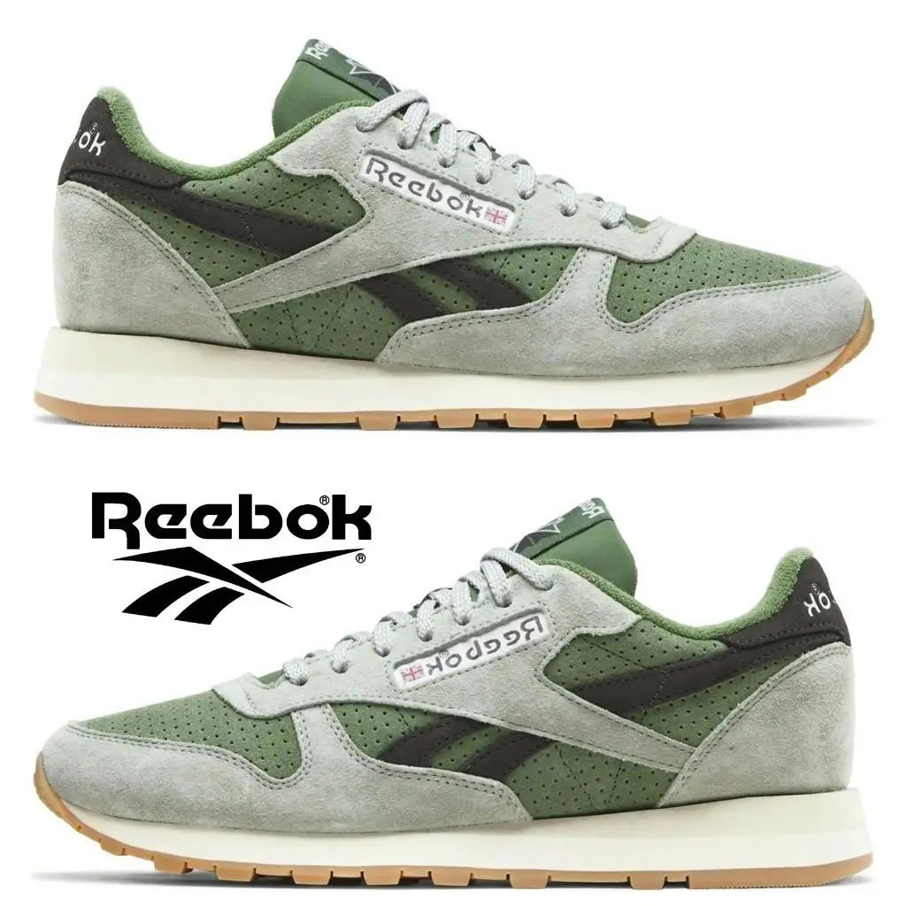 Reebok Classic Leather Men`s Shoes Sneakers Casual Training Sport Comfort