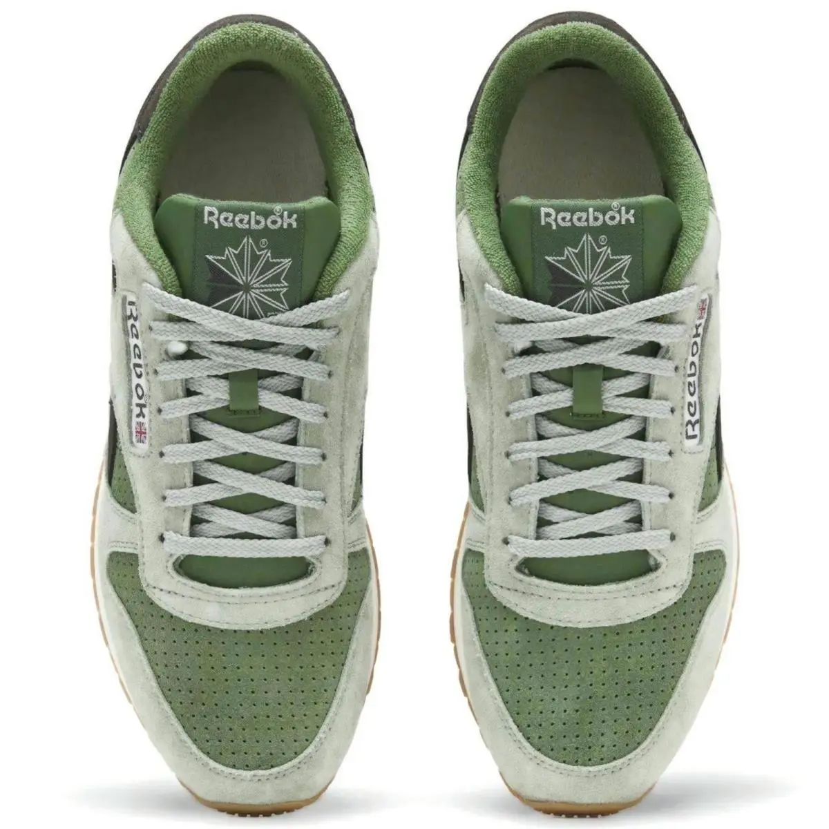 Reebok shoes - Reebok Classic Leather Ripple - Classic Leather Ripple - Green, Manufacturer: Hazygreen/Legacygreen/Gum 4