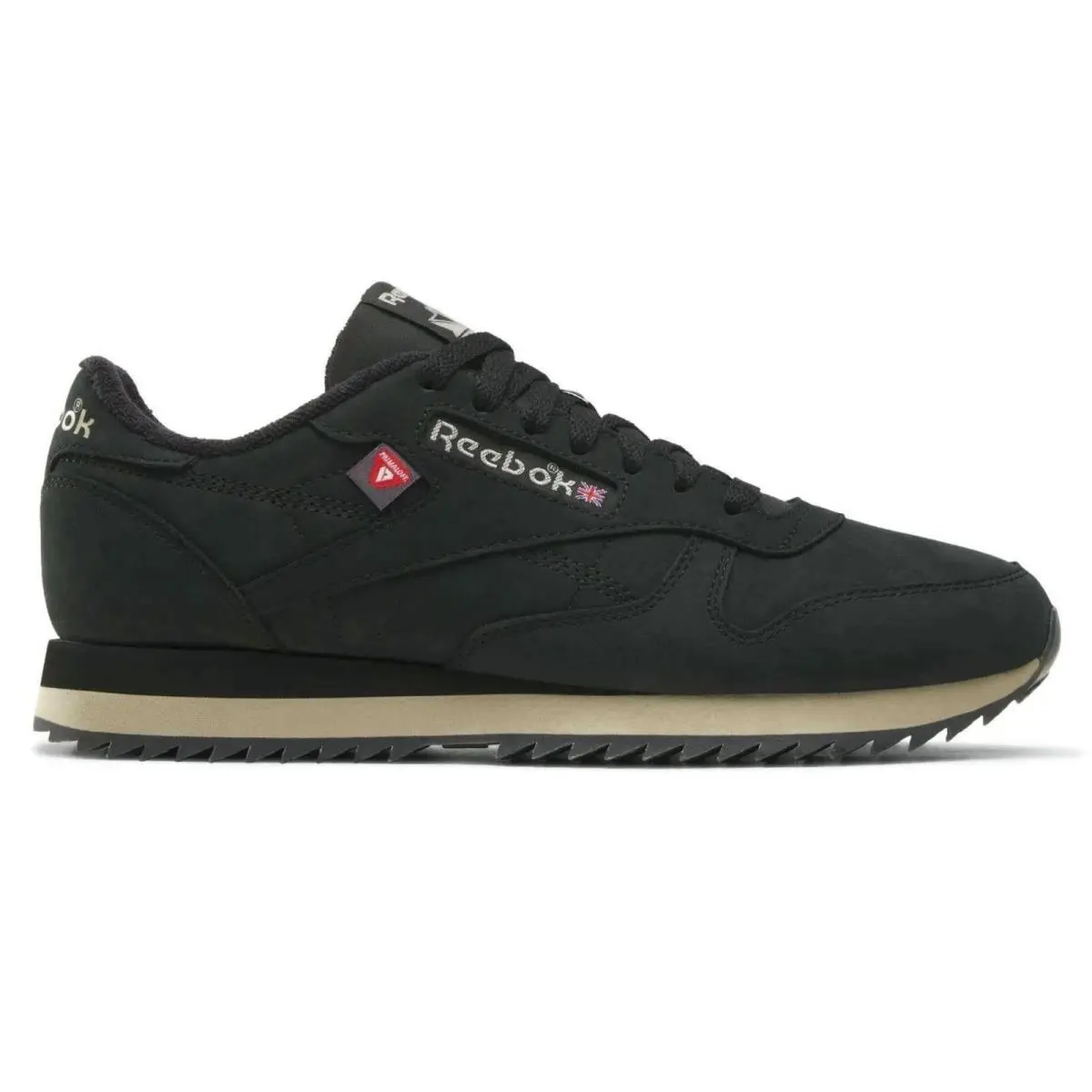 Reebok shoes - Reebok Classic Leather Ripple - Classic Leather Ripple - Black, Manufacturer: Black/Elevatedbeige/Black 20