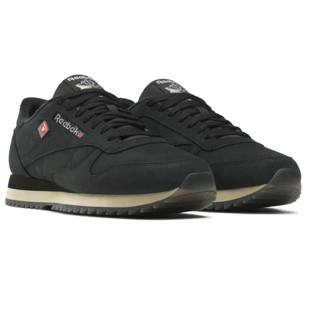 Reebok shoes - Reebok Classic Leather Ripple - Classic Leather Ripple - Black, Manufacturer: Black/Elevatedbeige/Black 21