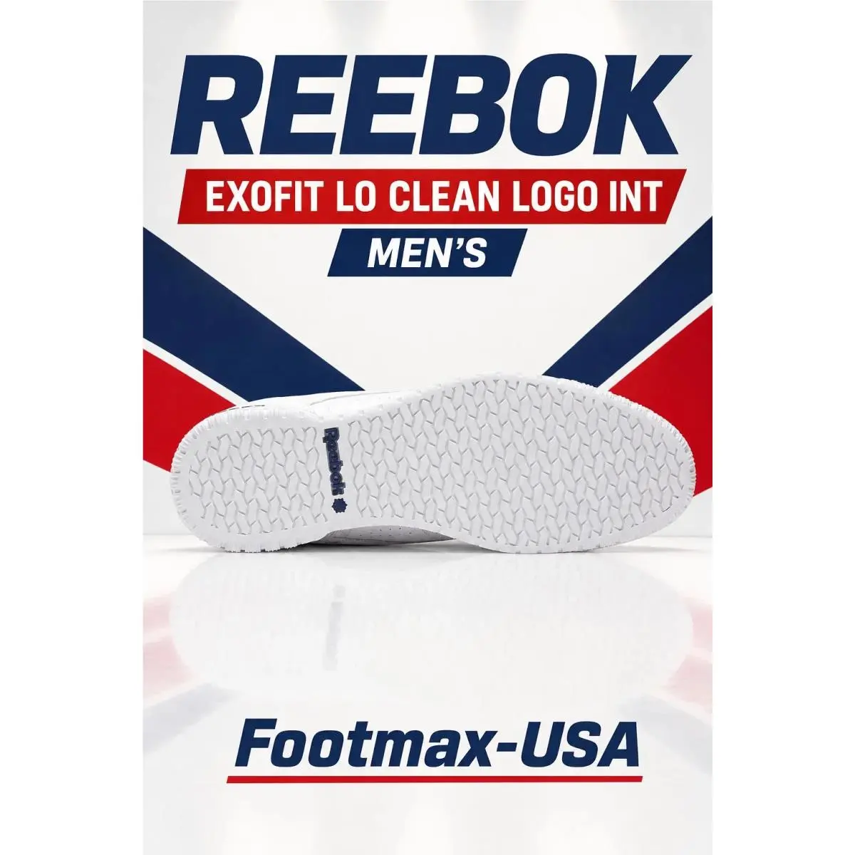 Reebok shoes - Reebok Exofit Lo Clean Logo Int. - 100000169 - White / Royal - See item description for color 8