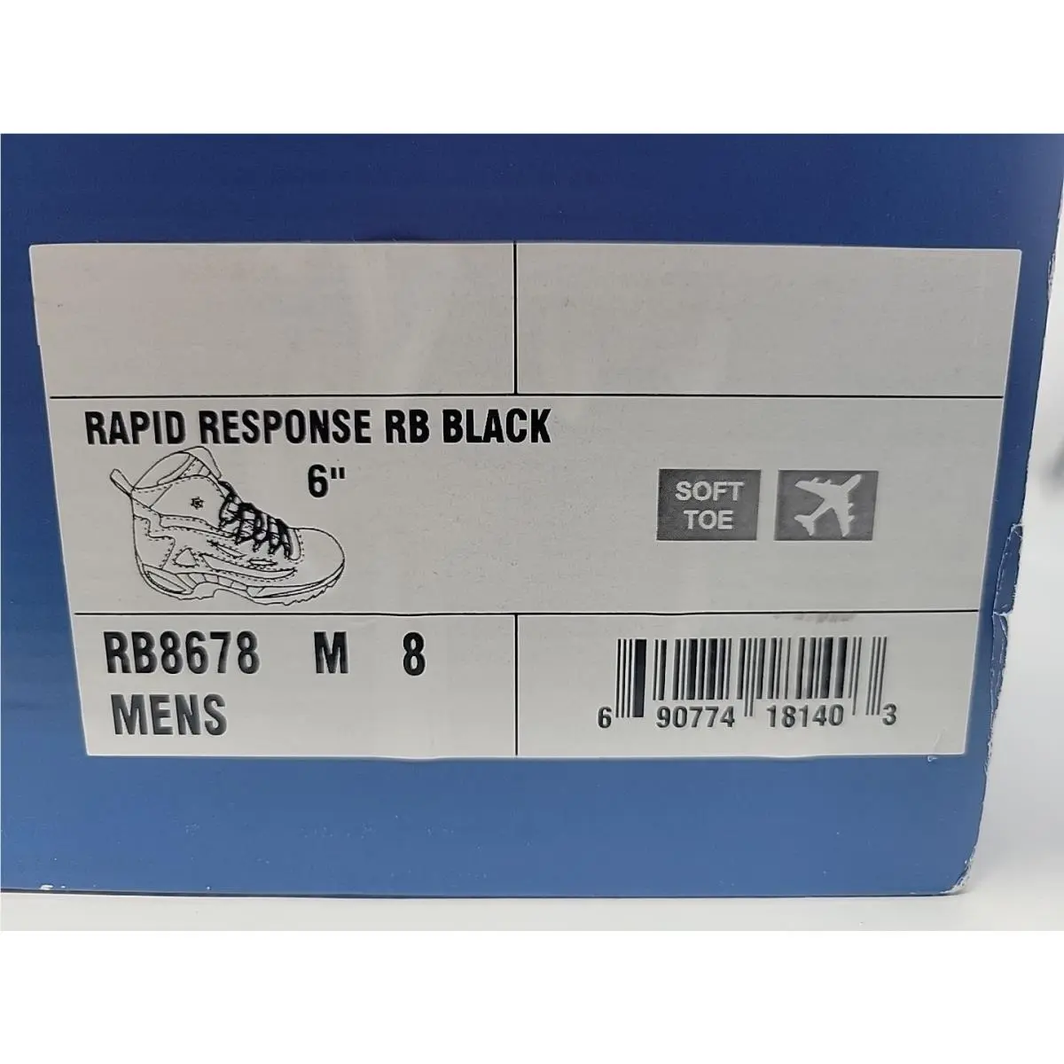 Reebok shoes - RAPID RESPONSE RB - RAPID RESPONSE - RB8678 - Black 9