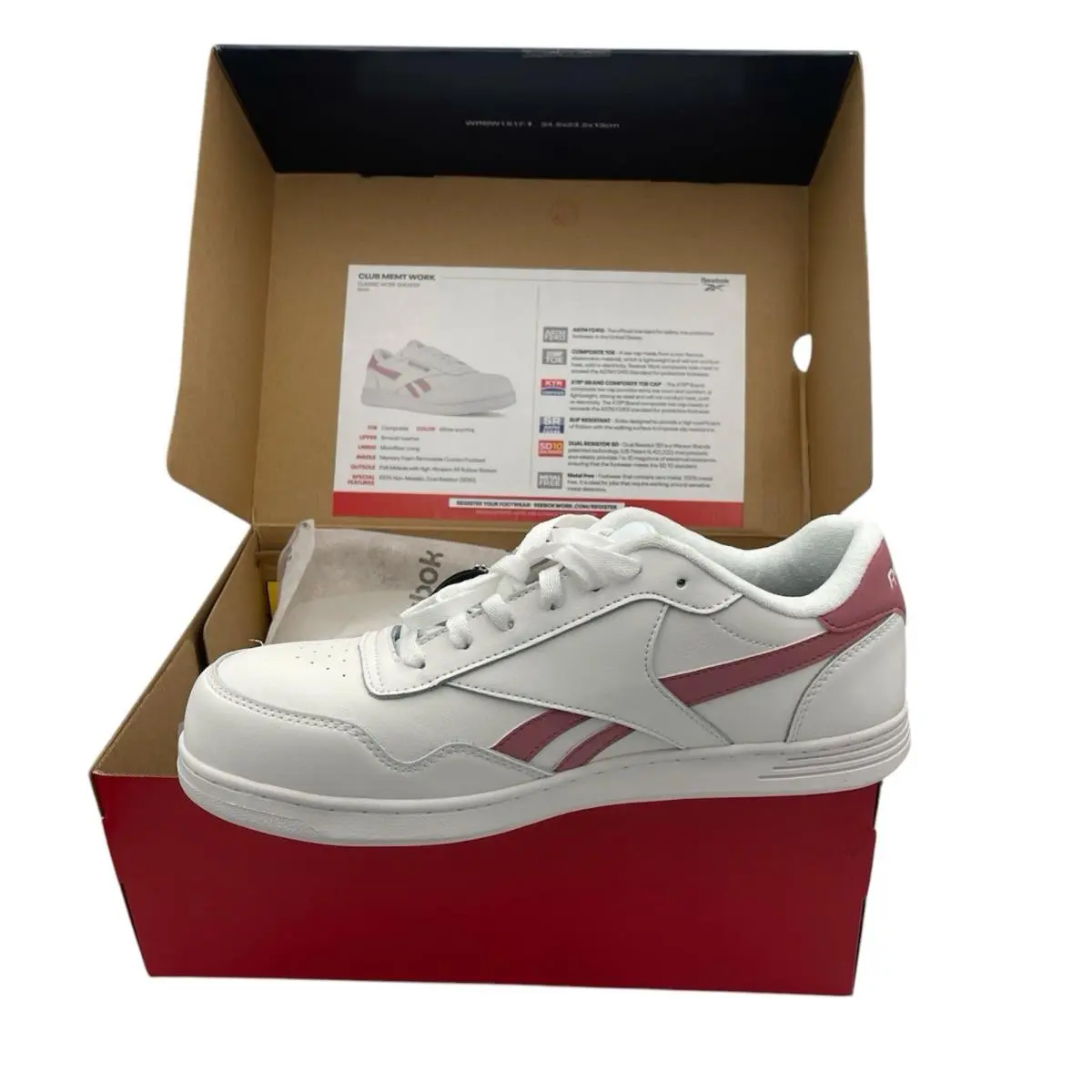 Reebok shoes - Reebok Classic - Classic - FV0173 - white with pink stripe (UPC: 690774563070) 18