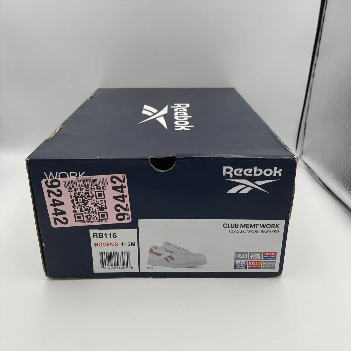 Reebok shoes - Reebok Classic - Classic - FV0173 - white with pink stripe (UPC: 690774563070) 14