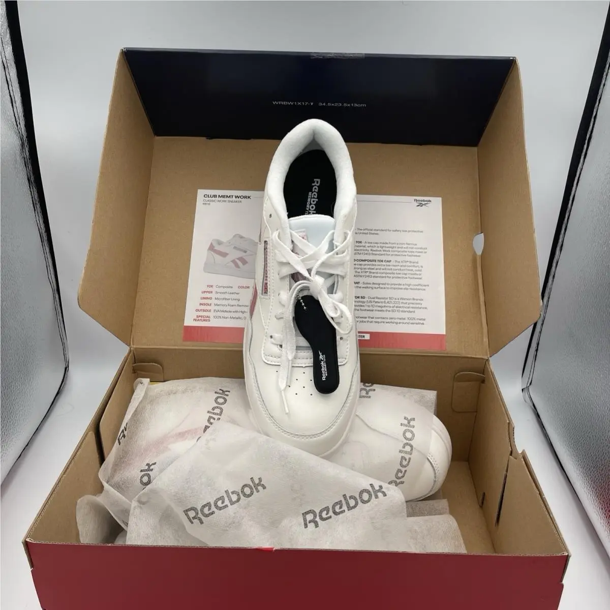 Reebok shoes - Reebok Classic - Classic - FV0173 - white with pink stripe (UPC: 690774563070) 12