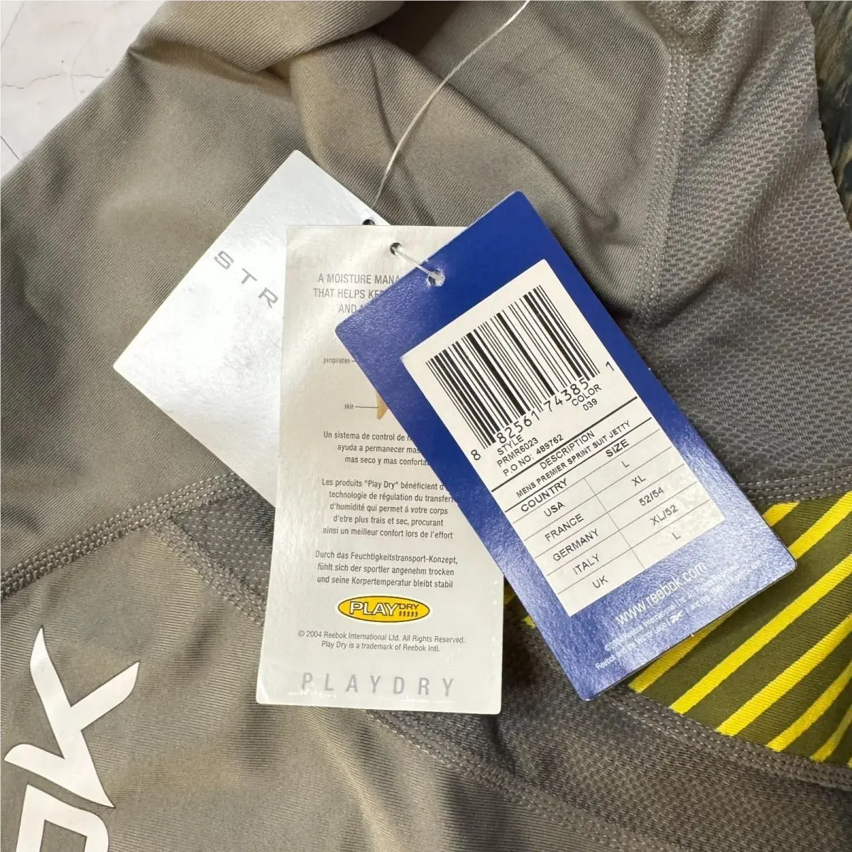 Reebok clothing - Gray 1