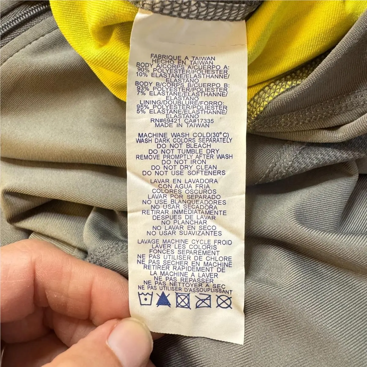 Reebok clothing - Gray 3
