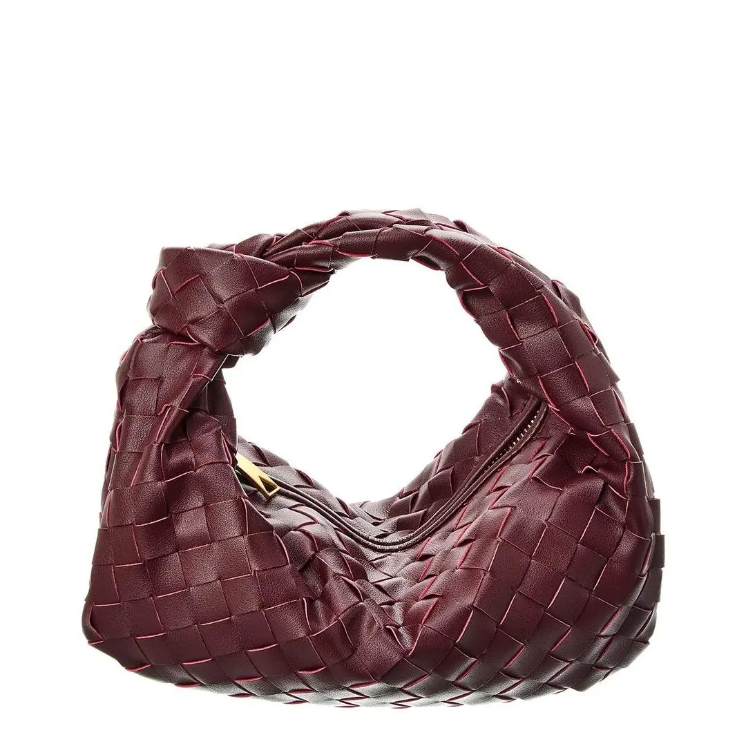 Tiffany Fred Paris Woven Leather Pouch Women`s Red by Tiffany & Co.