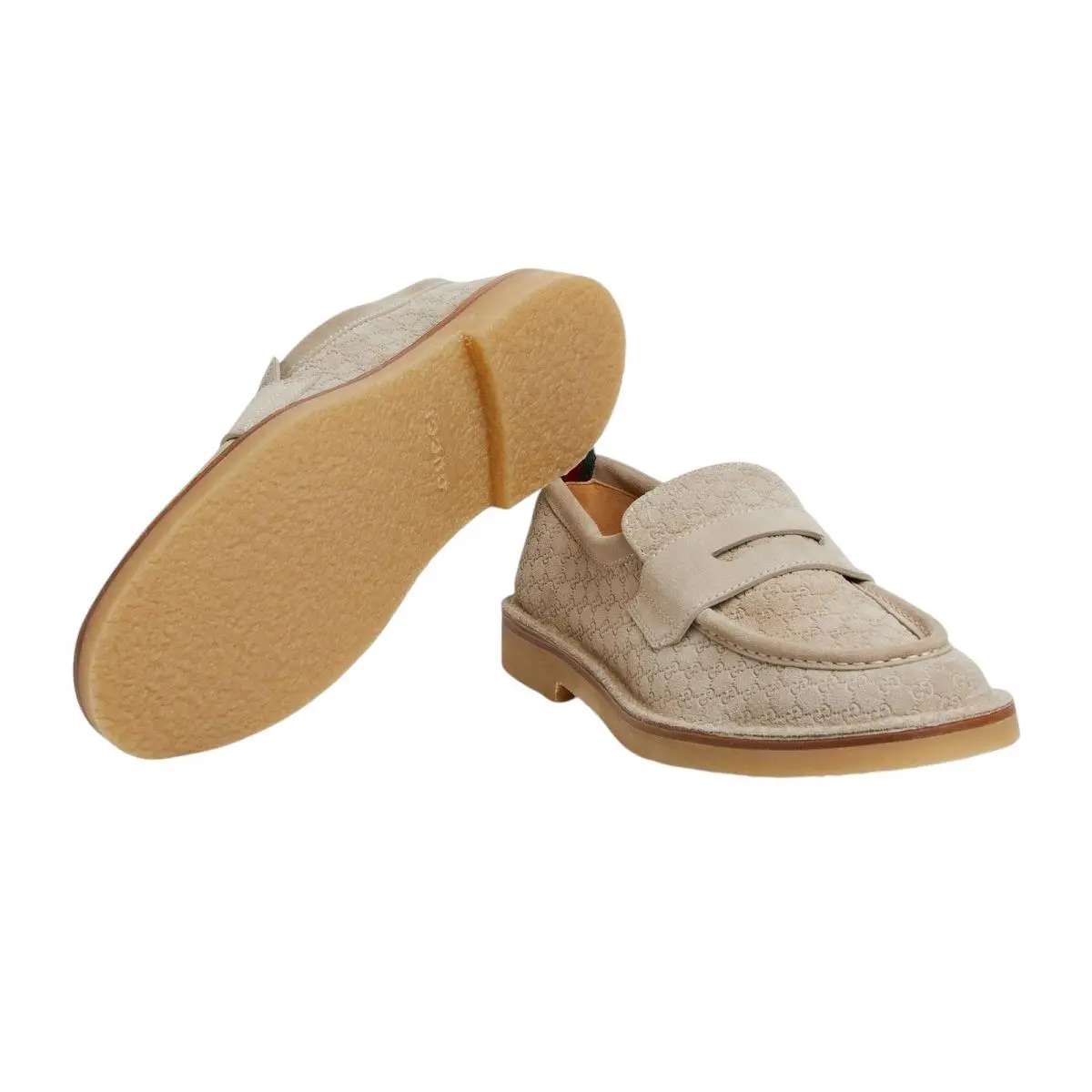 Gucci shoes - Gucci Moreau Penny Loafer - Moreau Penny Loafer - 831289 - Oatmeal 12