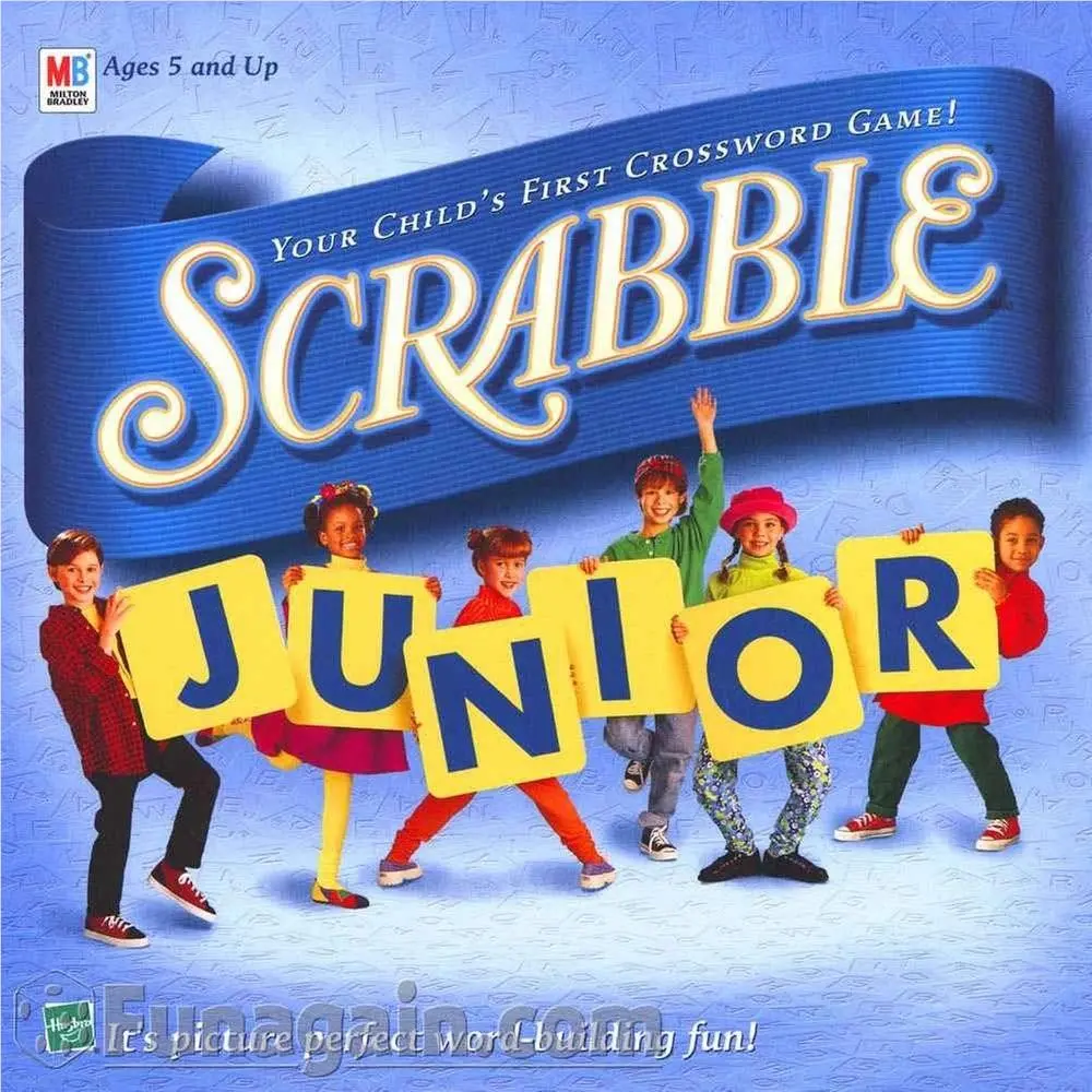 Scrabble Junior 04039 1999 Vintage Board Game