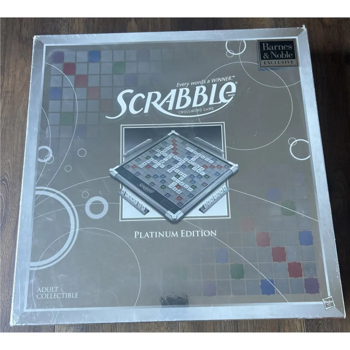 Scrabble Crossword Platinum Edition Barnes Noble Exclusive 2010