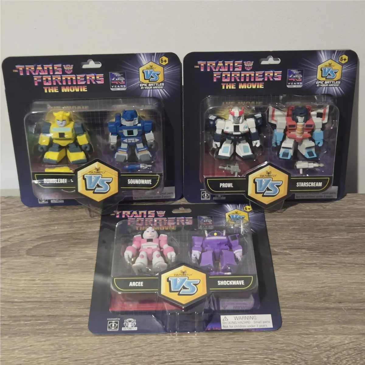 Transformers The Movie 40 Bumblebee VS Soundwave Prowl VS Starscream Epic Battle