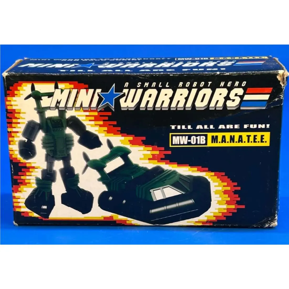 Igear Mini Warriors MW-01B Manatee Hovercraft Transforming Action Figure