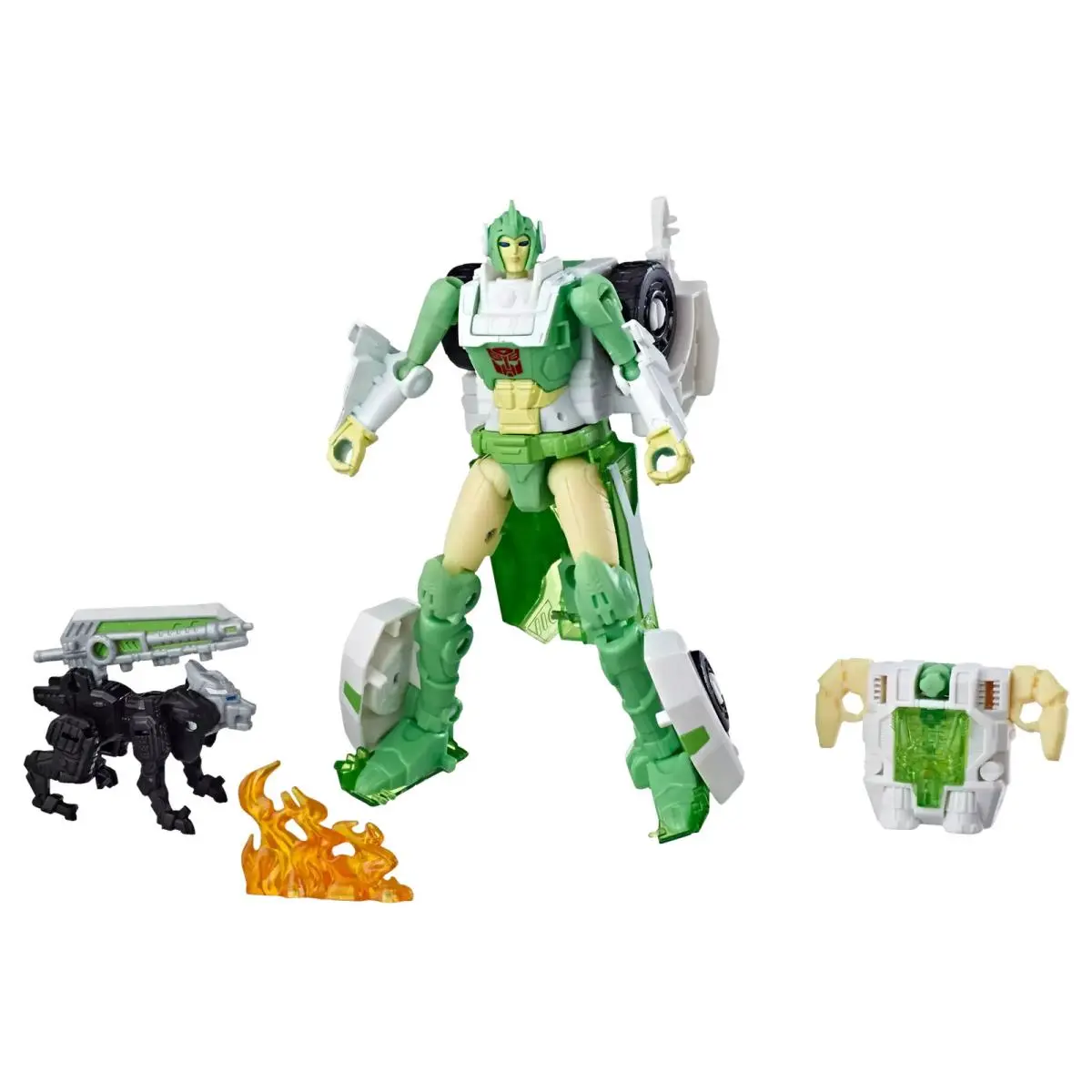 Transformers Generations War For Cybertron: Siege Deluxe Greenlight and Dazzlest