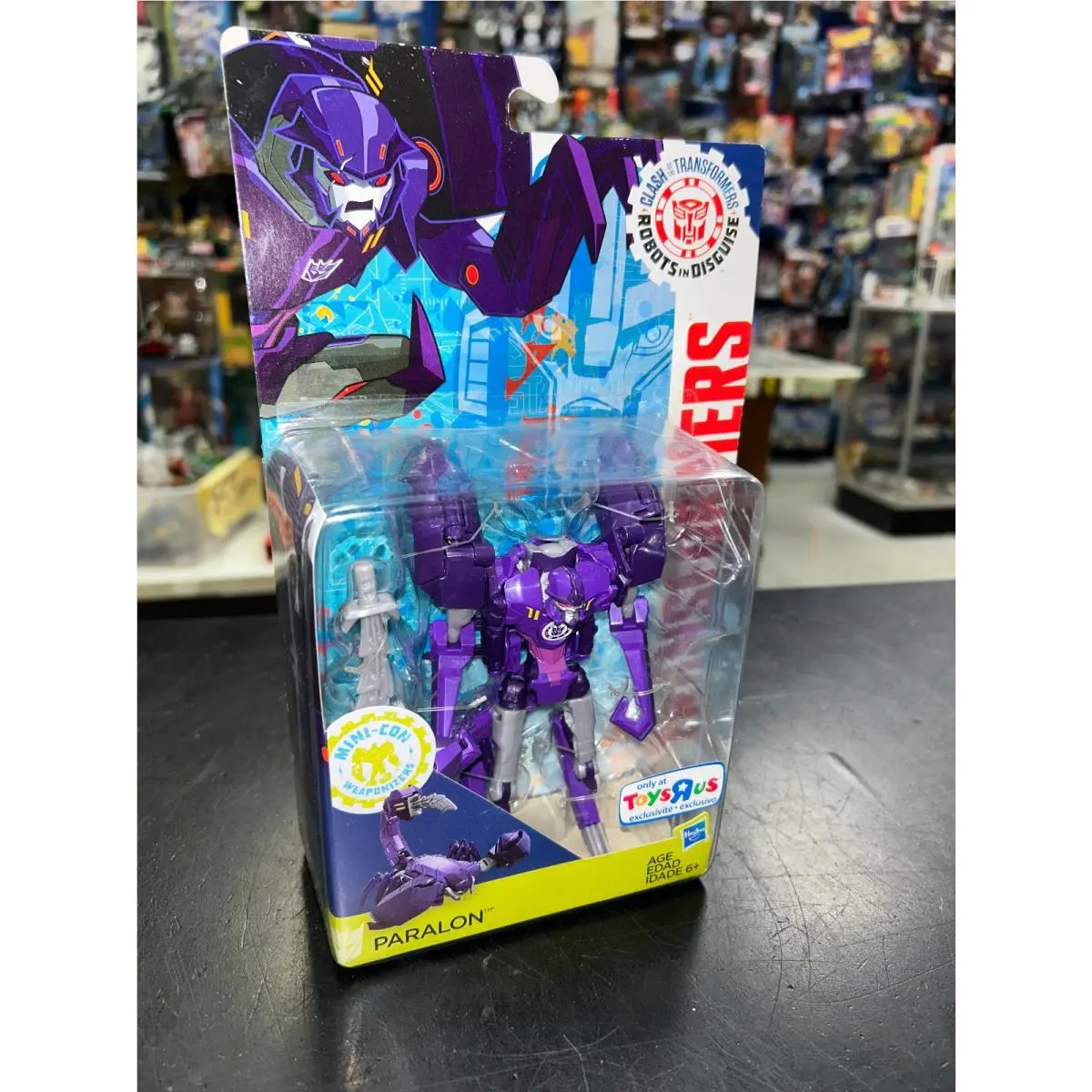 Transformers Robots in Disguise Paralon Rid Toys R Us Exclusive Nip Hasbro
