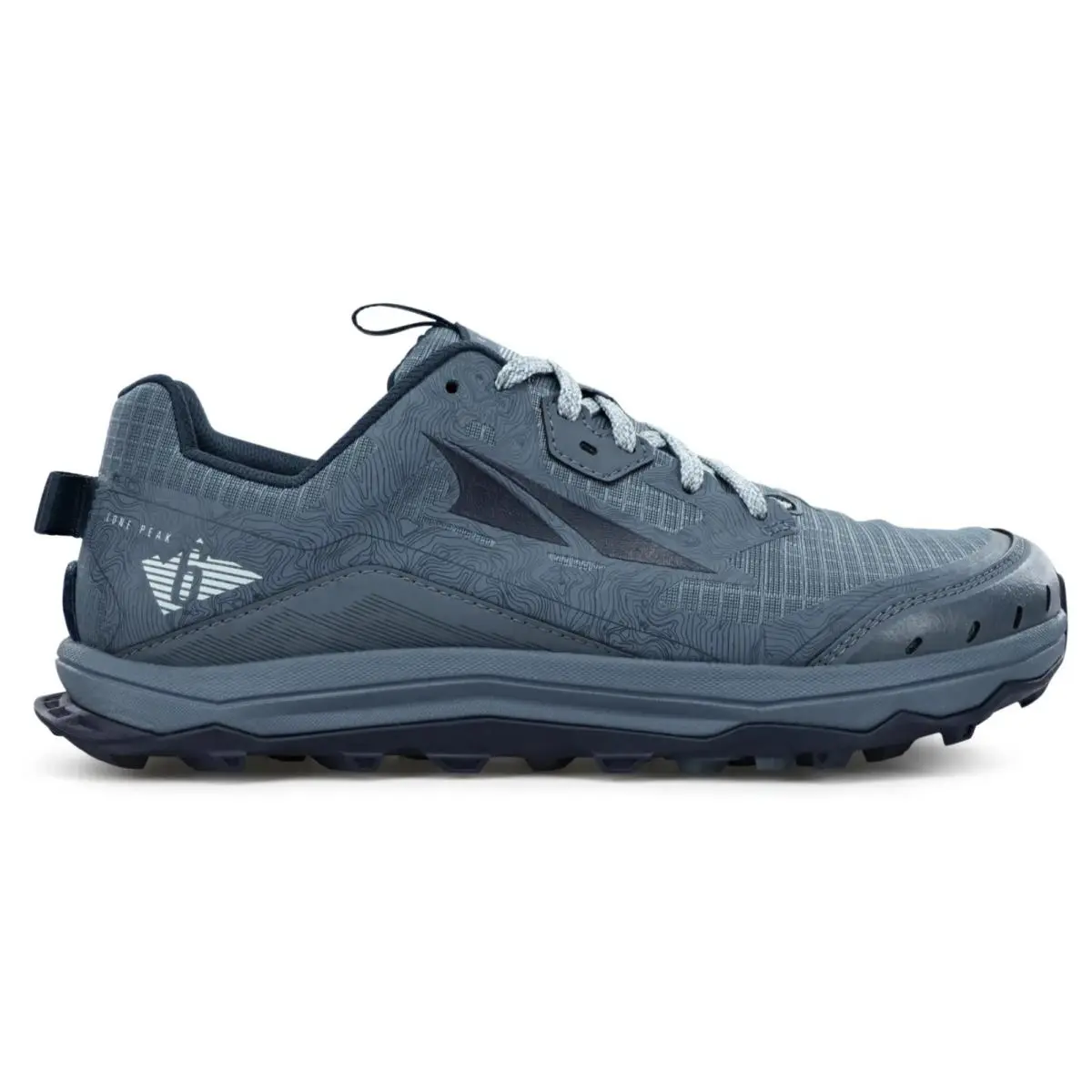 Altra Women`s Lone Peak 6 Running Shoe 10.5 US Navy/light Blue Rare Color