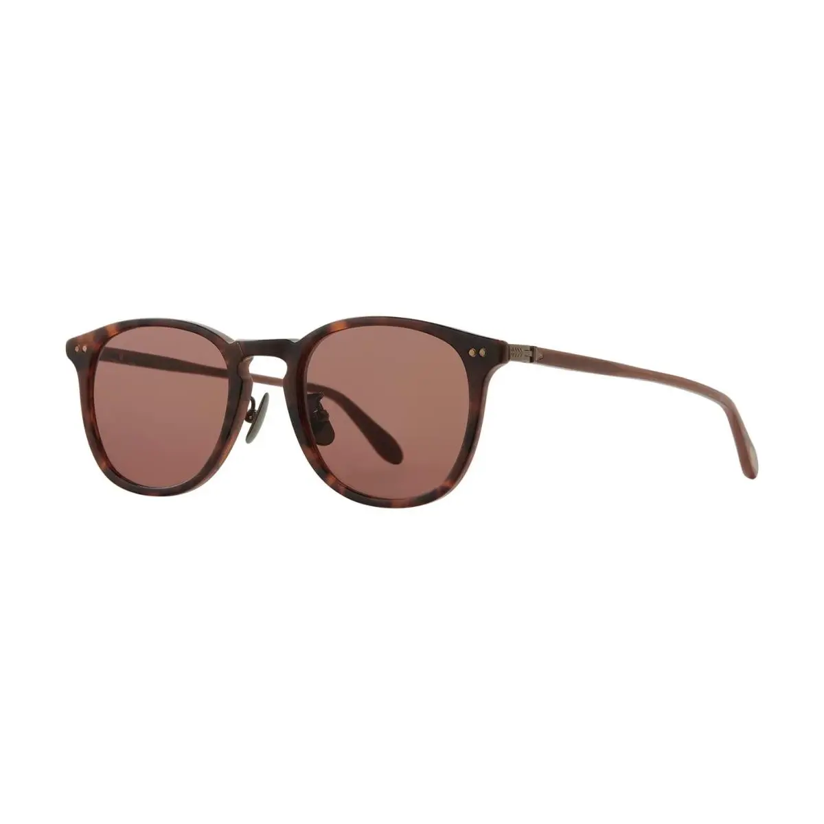 Kinney J Sun Sienna Tortoise Laminate/pure Rosewood Sunglasses by Garrett Leight