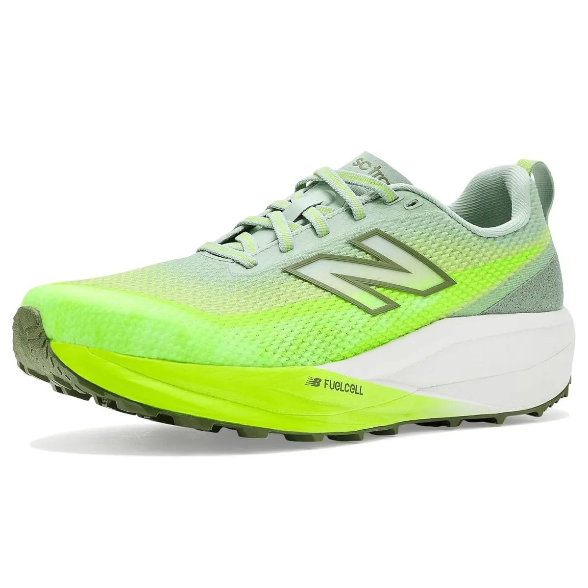 Woman`s Sneakers Athletic Shoes New Balance Fuelcell Supercomp Trail V2 - Alkaline Green/Dark Olivine