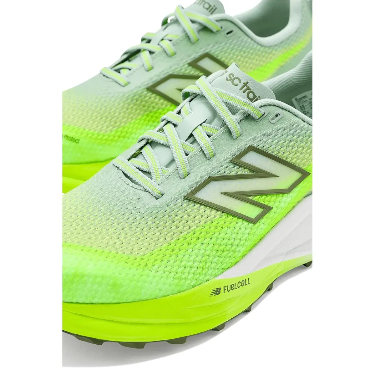 New Balance shoes - Alkaline Green/Dark Olivine 11