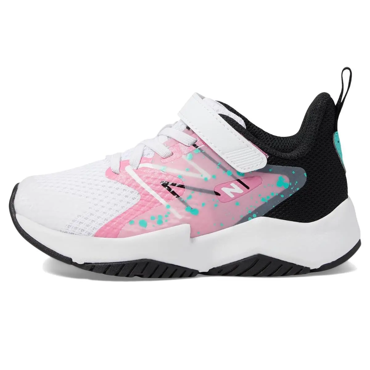 New Balance shoes - White/Real Pink 8