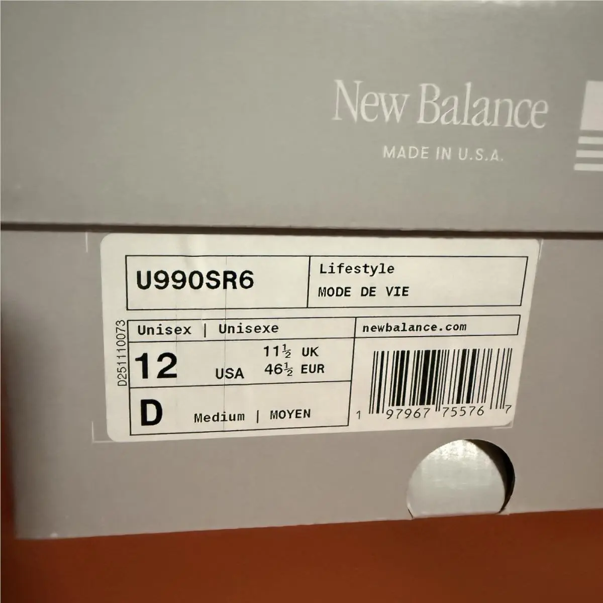 New Balance shoes - New Balance 990 v6 - U990SR6 - Pink 24