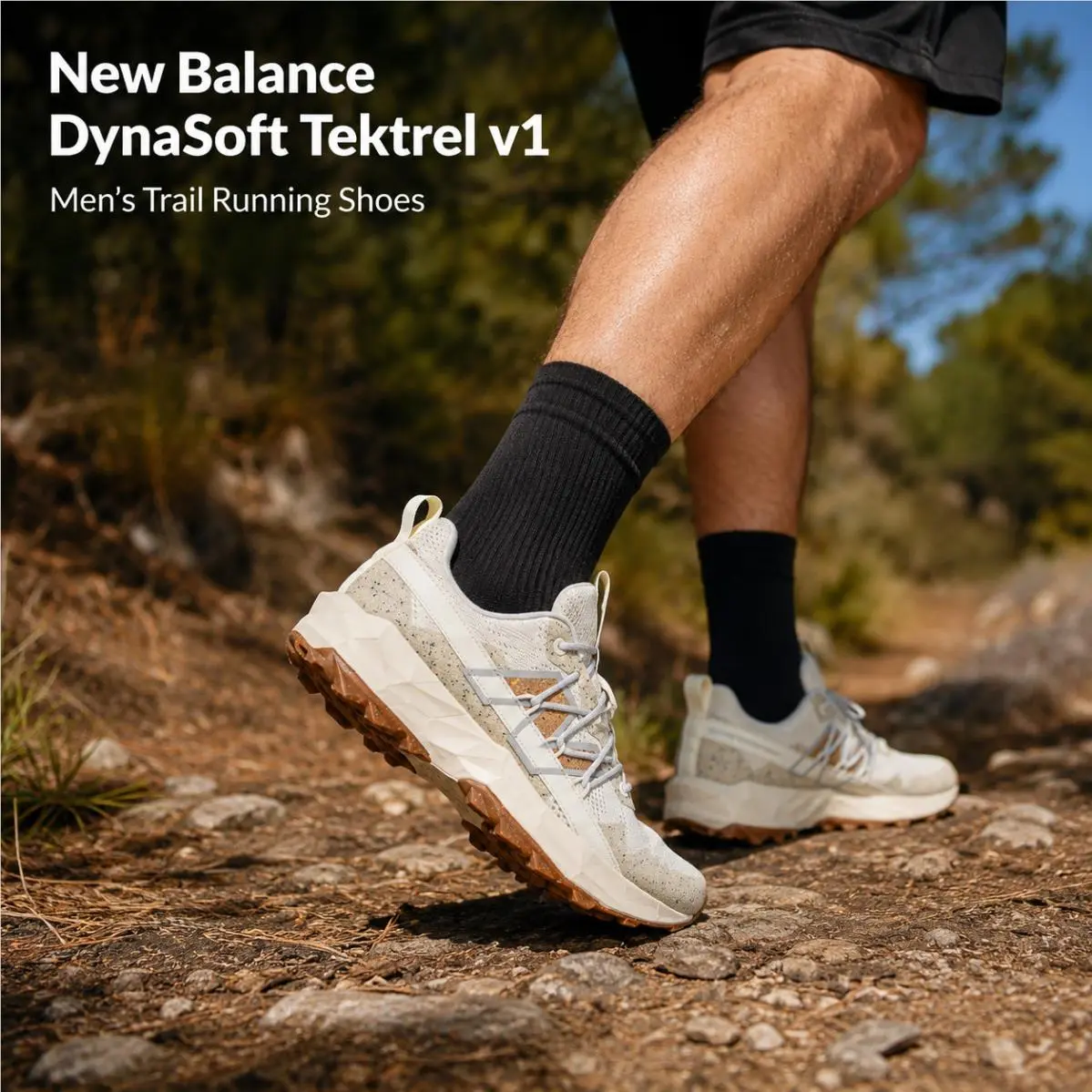 New Balance shoes - Sea Salt/Raincloud/Cork 7